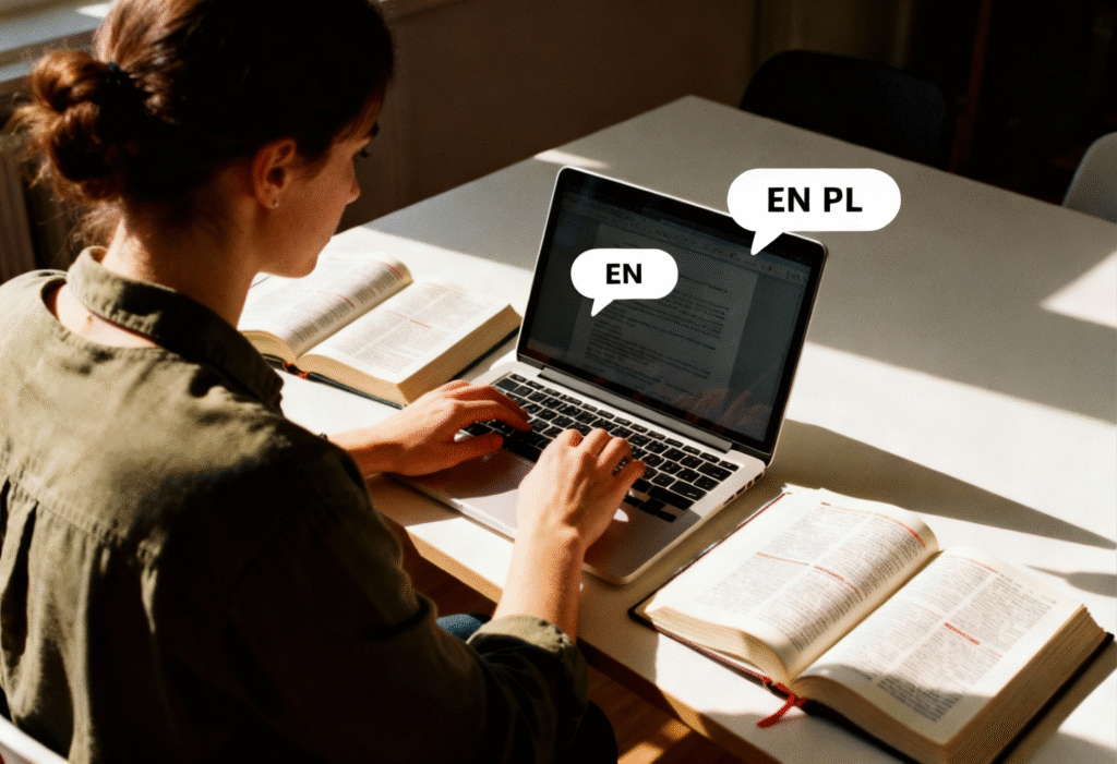 tłumaczenie PL-EN tłumaczenie podczas spotkania